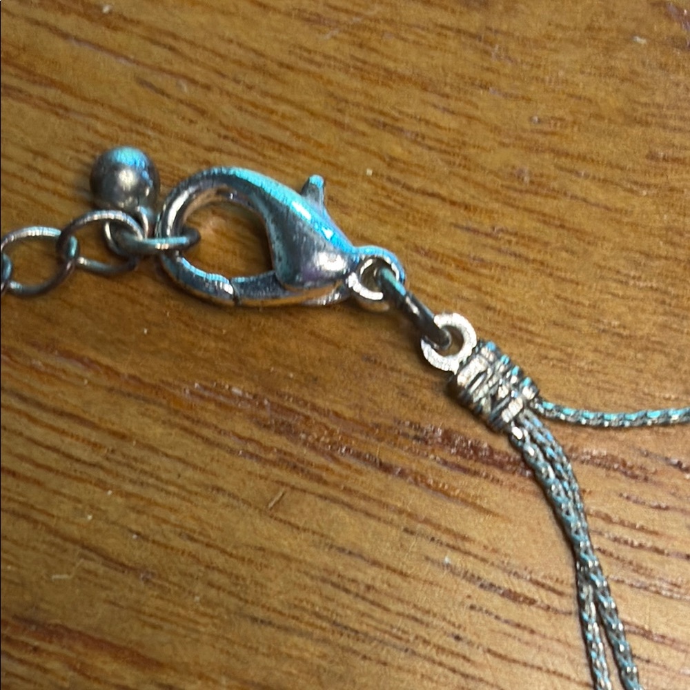 Lia Sophia Multi-Strand Pink and Purple Necklace - Picture 2 of 3